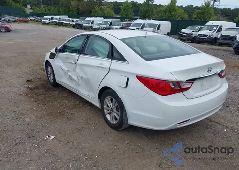 2013 Hyundai Sonata Gls из США, поврежденный, VIN 5NPEB4AC2DH700434
